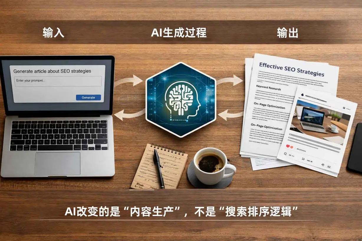 AI内容生成工具工作流程